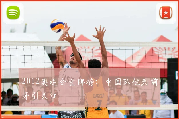 2012奥运会金牌榜:中国队位列前茅引关注